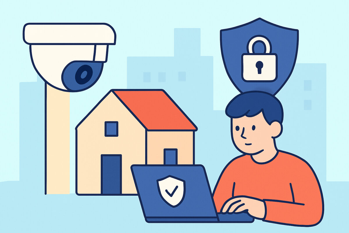 Kameravalvonnan GDPR ja yksityisyydensuoja kotona